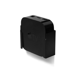 appletv 애플티비 4K 호환 벽 고정 브라켓 스탠드 거치대 홀더 정리, appletv  4k 호환 브라켓(브라켓만), 1개