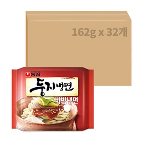 둥지냉면 비빔냉면 162g, 32개