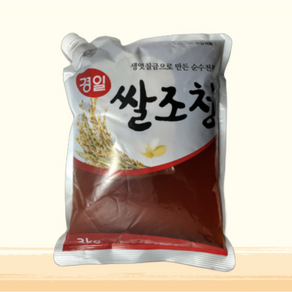 경일 쌀조청엿, 3kg, 6개