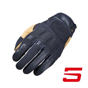 파이브 SCRAMBLER (Black/Tan) 어반 클래식 장갑, 2XL