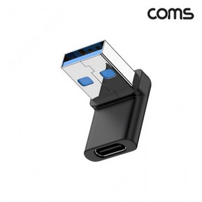 USB 3.1 Type C to A OTG 90도 꺾임젠더 C타입 A타입 2개