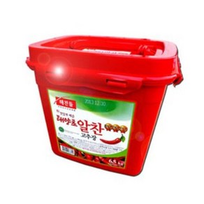 CJ제일제당 해찬들 맛있게 매운 태양초 알찬 고추장 6.5KG, 1개