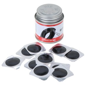 SMC 자전거 펑크수리 패치세트 50ml 타이어 튜브접착제 본드포함 마루니 패치, 1개