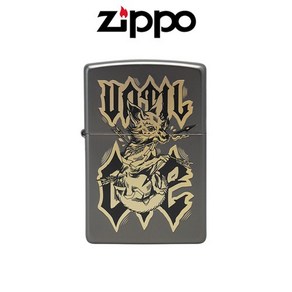 지포 ZIPPO UNTIL I DIE FOX 여우 충전식 오일 라이터 라이타