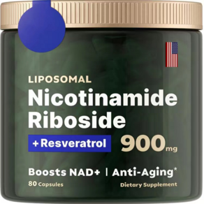 나이아신캡슐 보충제 안티에이징 보조제 NAD+ Supplement NMN Supplement Altenative, 1개, 80정