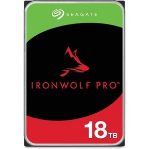 Seagate(재인증) IonWolf Po 18TB Entepise NAS 내장 HDD 하드 드라이브 – CMR 3.5인치 SATA 6Gb/s 7200 RPM 256MB 캐, HDD Po(신제품), 18테라바이트, 상세참조