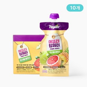 테일러 애프터딥워터 트리플 클렌즈주스 1세트 10개입, 없음, 10개, 180ml