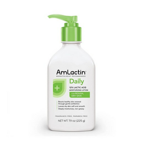 AmLactin Daily Moistuizing Body Lotion 암락틴 데일리 모이스처라이징 바디 로션 7.9oz(225g), 1개