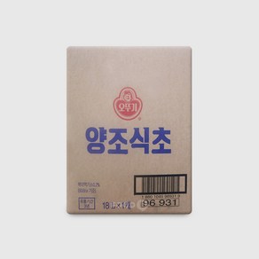 오뚜기 양조식초 18L BIB 비닐내포, 1개