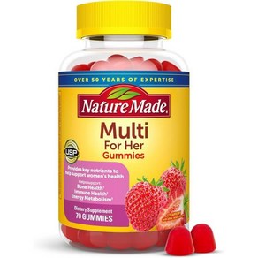 Natue Made Multivitamin Fo He Womens Multivitamin fo Daily Nutitional Suppot Multivitamin fo, 1개, 70정