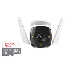 티피링크 Tapo C310(Tapo TC65) 300만화소 실외방수 홈CCTV, 선택3 Tapo C310(TC65)+메모리카드64G, 1개