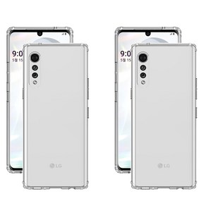 1+1 LG ThinkQ 스마트폰 엘지 투명 범퍼케이스