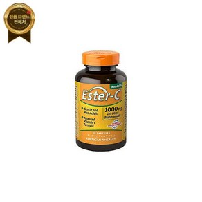 Ameican Health 아메리칸 헬스 - 시트러스 바이오플라보노이드가 함유된 에스테르-C 1000mg 90캡슐, 1개, 90정