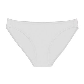 로스앤젤레스어패럴 8394 Cotton Spandex Bikini Panty WHITE