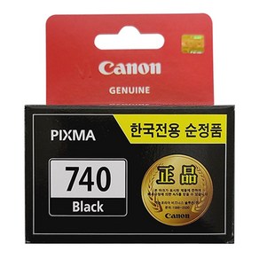 캐논코리아비즈니스솔루션 캐논정품잉크 PG-740 CL-741 MG3670 MX397 MX437, 1개