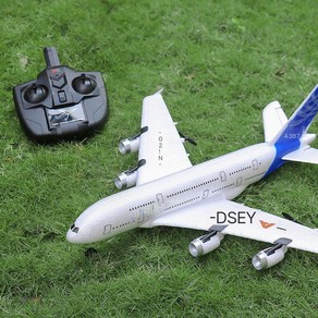 고성능 알씨항공기 A380 무선조종비행기 RC비행기 모형 제어 입문용 취미 비행, 3.5way 10분 50cm, 1개