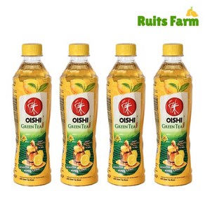[루츠팜] 태국 오이시 허니레몬 그린티 380mlX24개 1박스 oishi geen tea 녹차 레몬그린티, 24개, 380ml