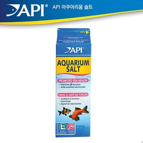 API 아쿠아리움 솔트 454g 한강수족관 한강아쿠아 박테리아 관상어용품 수족관용품 물갈이 수질정화 수질, 단일사이즈, 1개