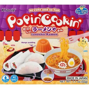 Kacie Popin Cooking DIY Candy Ramen Kit 1.1 Ounce Kacie Popin Cooking DIY 캔디 라면 키트 1.1온스, 1개, 31g