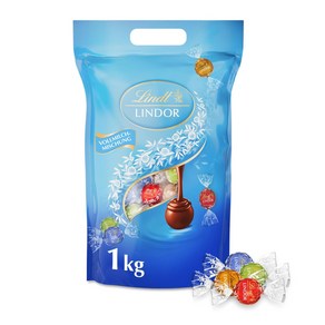 Lindt LINDOR 린트린도르 초콜릿 whole milk mix 1 kg, 1개, 1kg