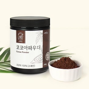 두손애약초 코코아파우더, 6개, 240g