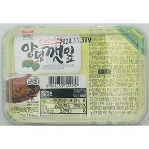 일가집 양념깻잎 170g x2개입 밑반찬 밥반찬, 2개