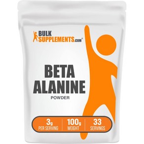 BulkSupplements.com 베타 알라닌 분말 100g, 1개