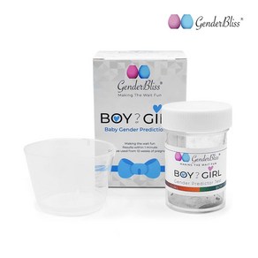 성별 테스트기 젠더블리스 성별 예측 키트 업그레이드 버전 / GendeBliss Gende Pediction Test Kit, 1개