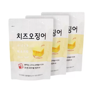 마마스 초이스 치즈 오징어 120g x 3개