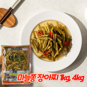 솔거식품 마늘종 마늘쫑 장아찌, 1개, 4kg