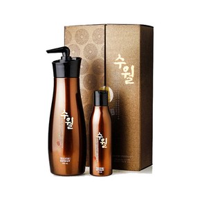 수월액 명품 한방 샴푸 기획세트 지루성 탈모전용, 550ml, 1개