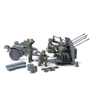 타미야 프라모델밀리터리 [32554] 1/48 Geman 20mm Flakvieling 38, 1개