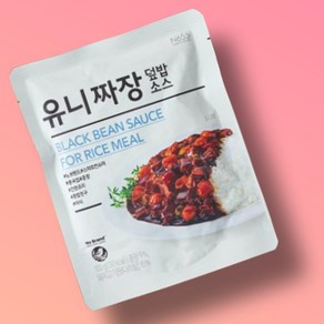 노브랜드 유니짜장 덮밥소스 100g x 4개 총 400g, 1개