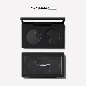 MAC 맥 프로 팔레트 아이섀도우 컨실러 공용기 2구, 1개