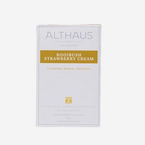 알트하우스 루이보스 스트로베리 크림 티백 20개입 Althaus, 1개, 35g