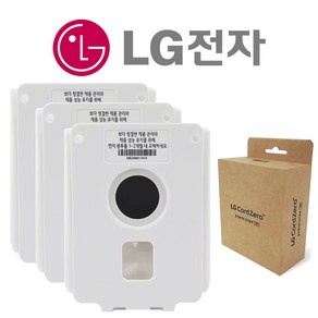 LG 청소기 MEZ68911474 먼지봉투 정품 A9 A9S 사용 3개입, 1세트