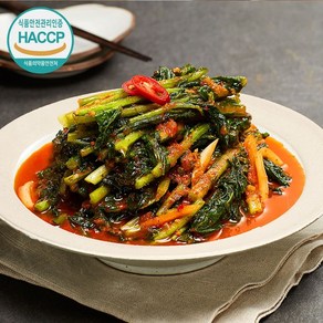 자연락 전라도 열무김치 2kg 당일생산발송 국산재료 HACCP 저염, 없음, 1개