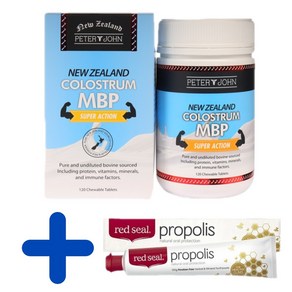 피터앤존 mbp colostrum 초유 츄어블 면역글로불린 락토페린 영양제 뉴질랜드산