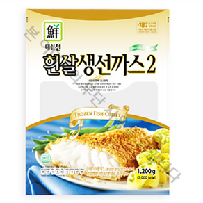 대림 흰살생선까스(60gx20), 1개, 1.2kg