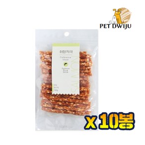 취향저격 소고기 오리고기 치킨 연어 (슬라이스 큐브 쌀스틱) 160g