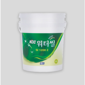 KCC페인트 워터씰 18L 수용성 발수제 친환경 수성 콘크리트 시멘트 외벽 방수, 1개