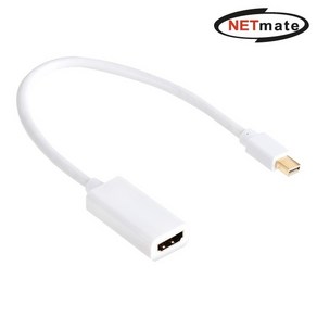 넷메이트 NM-TMH03 Mini DisplayPort 1.4 to HDMI 2.0 컨버터(무전원)