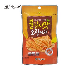 불갈비맛 오징어채S 18g, 1개