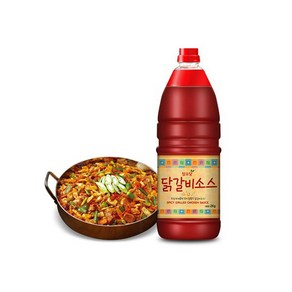 참소당 닭갈비소스2kg / 철판 숯불 닭갈비 양념장 / 25.04.02일자, 2kg, 1개