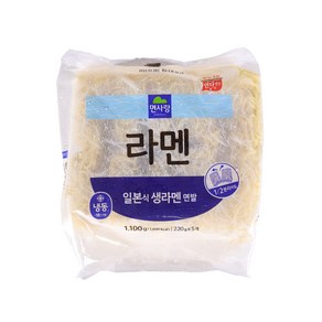 면사랑 냉동 일본식 생라멘 면발, 5개, 1.1kg