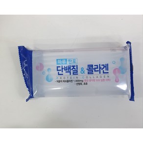 [렉스팜] 단백질&콜라겐 1000mg 10일분 하루 한포, 1개, 50g