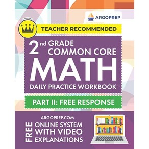 2nd Gade Common Coe Math: Daily Pactice Wokbook - Pat II: Fee Response  1000+ Questions and V