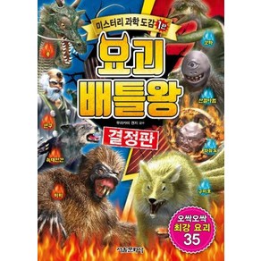 요괴 배틀왕, 서울문화사, 미스터리 과학 도감, 상세 설명 참조