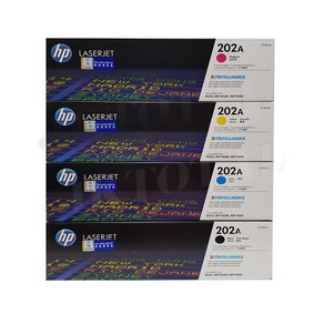 HP 정품토너 CF500A CF500X M254NW M254DW M280NW, 05_표준용량 4색세트, 1개