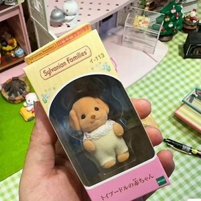 Sylvanian Families 인형 귀여운 피규어 책상 조각상 미니 소장 장식 학생 선물